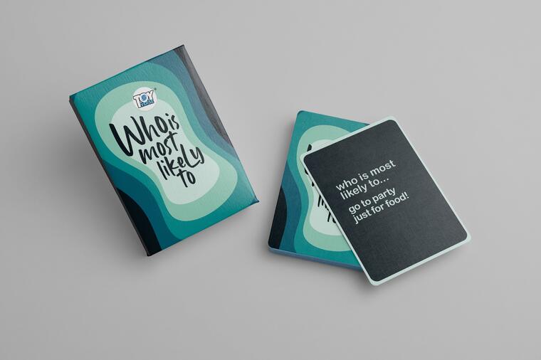 Toyverse Who Is Most Likely To Unique Card Game